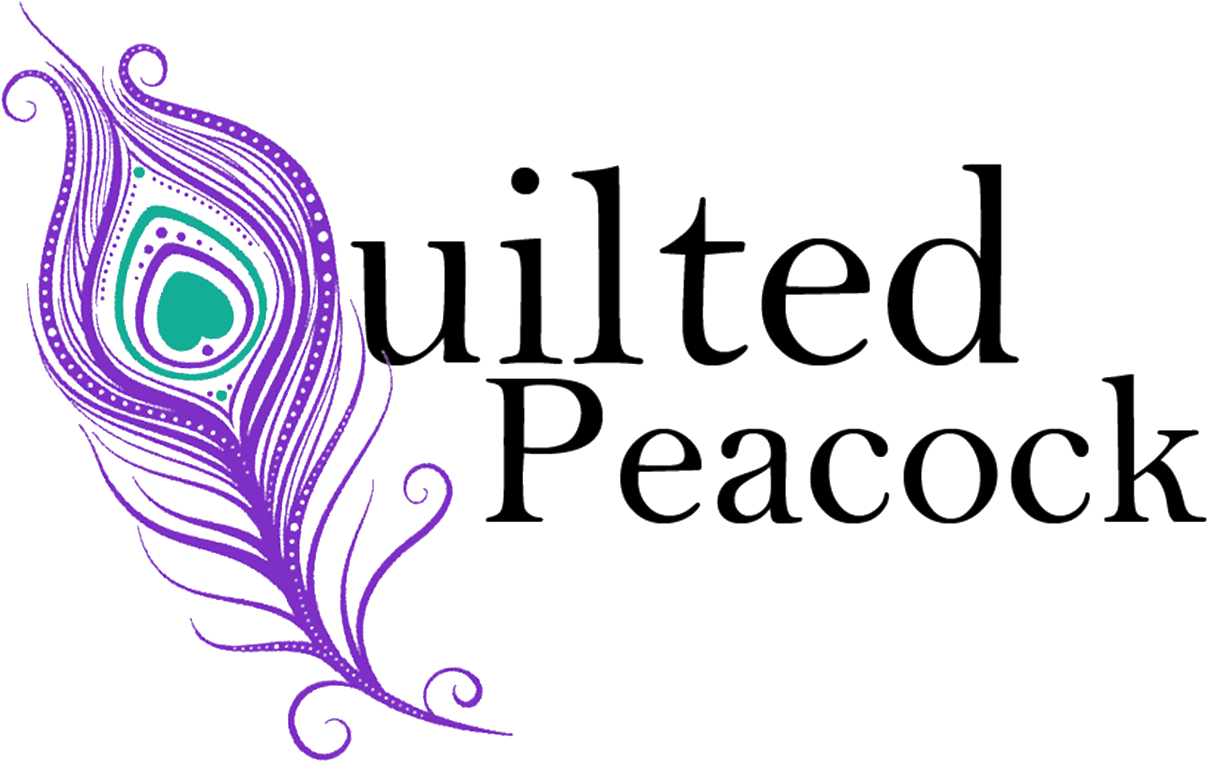 Quilted Peacock Logo